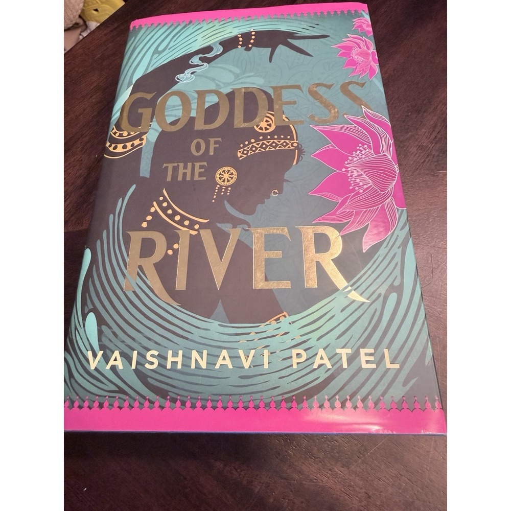 Goddess Of The River Vaishnavi Patel signed Hardcover Sprayed Edges